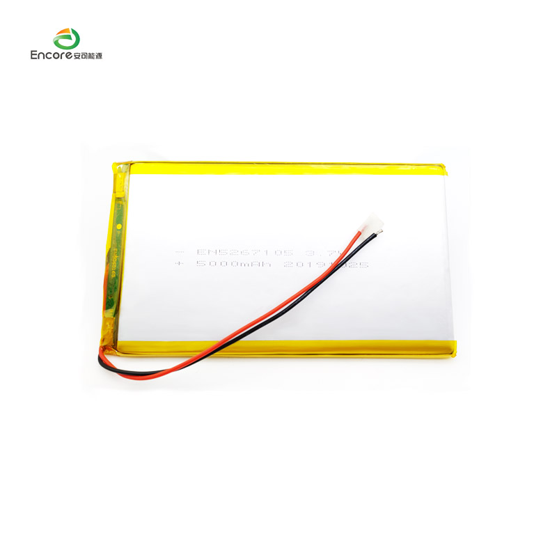 Lithium polymer 5000mAh potentia ripam altilium