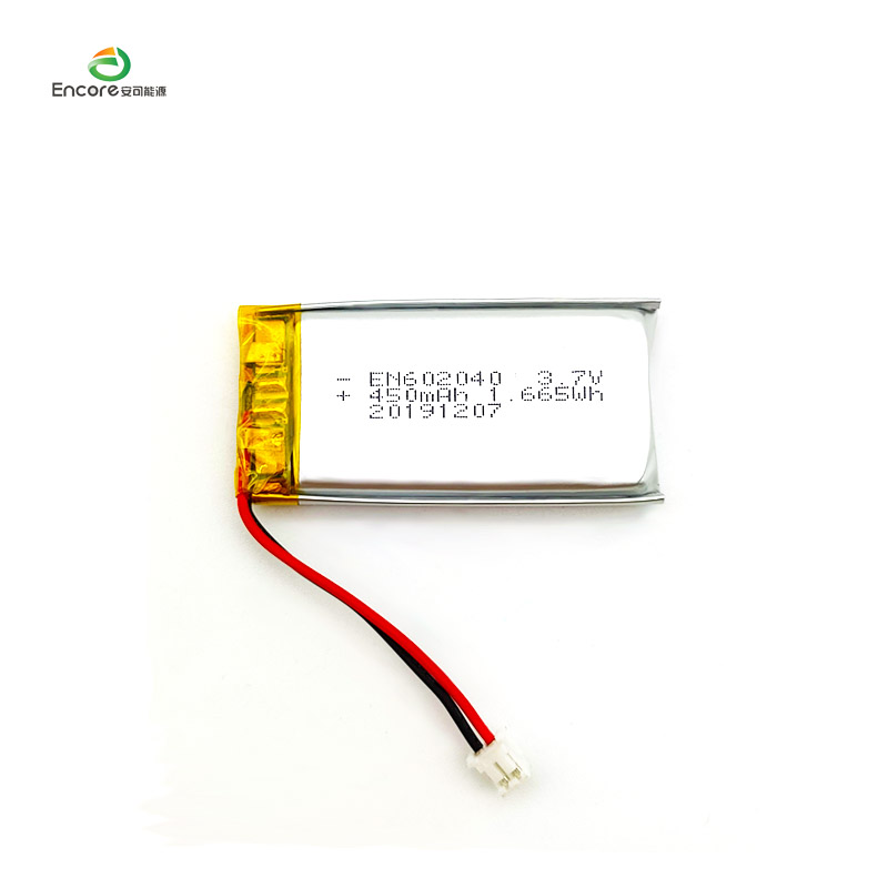 602040 3.7v 450mah Li Polymer Pugna