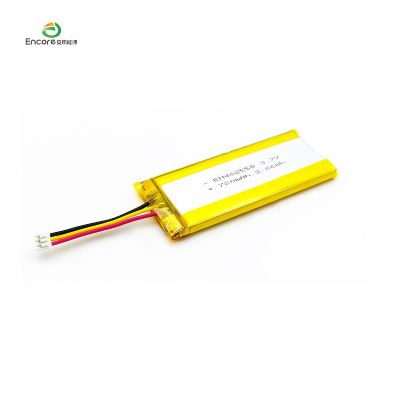 720mAh Li-ion Rechargeable Lipo Lithium Polymer Pugna