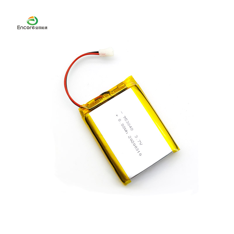 953848 2400mAh 3.7v rechargeable eu cell